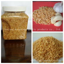 Fried Garlic Granules Packed in 500gram Plastic Jar